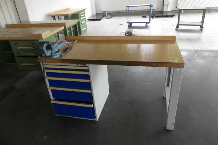Garant Werkbank Maße in cm ca. 150 x 70 x 85